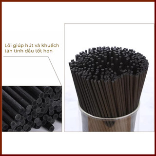 Que Gỗ Khuếch Tán Tinh Dầu Thơm Phòng, Gỗ Mây Cao Cấp, Phụ Kiện Tỏa Hương Phòng Ngủ, Phòng Khách