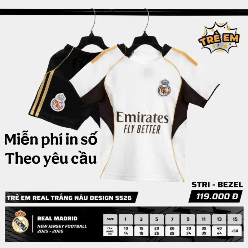 giá sỉ đồ bộ đá banh em bé miễn phí in số công ty vải mè logo thêu messi và ronaldo