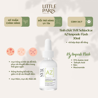 Tinh Chất Chuyên Biệt Da Mụn Và Thâm Ampoule và Serum Sebiaclear AZ Ampoule Flash 30ml