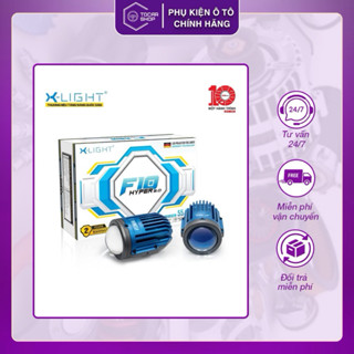 Đèn Bi Gầm Ô Tô Xlight F10 Hyper 2.0inch Chính Hãng,Công Suất 50W,Nhiệt Màu 5000K,Bảo Hành 2 Năm(Giá 1 Đôi)