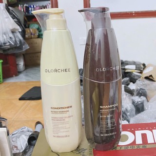 Cặp dầu Gội  xả Olorchee 800ml x 2