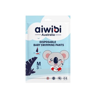 [Combo 3 miếng] Tã/Bỉm Quần Bơi Cao Cấp Aiwibi 1 Miếng/Gói, Đủ Size M/L/XL/XXL/XXXL