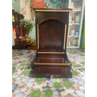 Bàn Thờ Tủ Thờ Ông Địa Thần tài gỗ tự nhiên cao cấp ngang 48