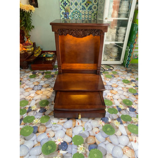 Bàn Thờ Tủ Thờ Ông Địa Thần tài gỗ tự nhiên cao cấp ngang 48