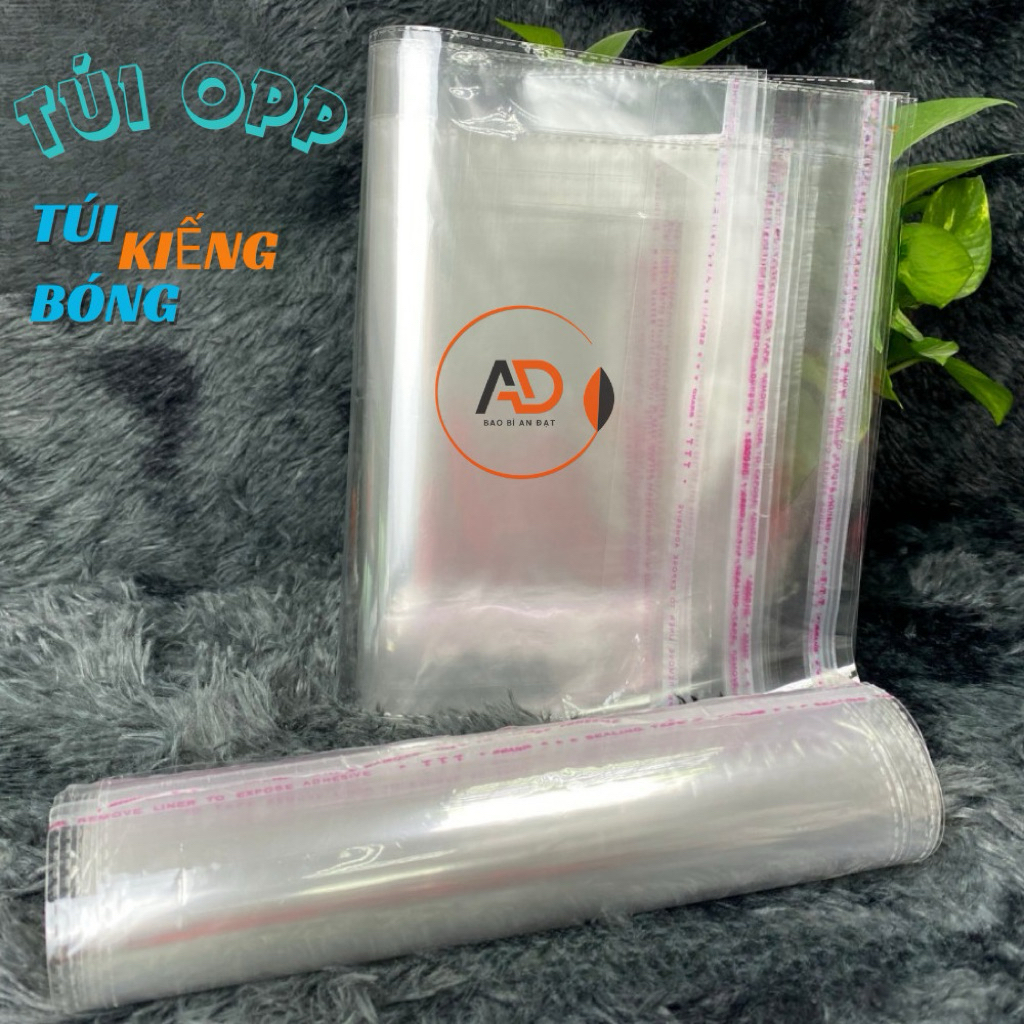 Combo 10kg túi OPP có keo dán miệng