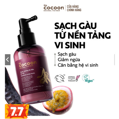 HÀNG TẶNG KHÔNG BÁN - Nước dưỡng da đầu bồ kết Cocoon giảm gàu và chăm sóc da đầu nhạy cảm 140ml