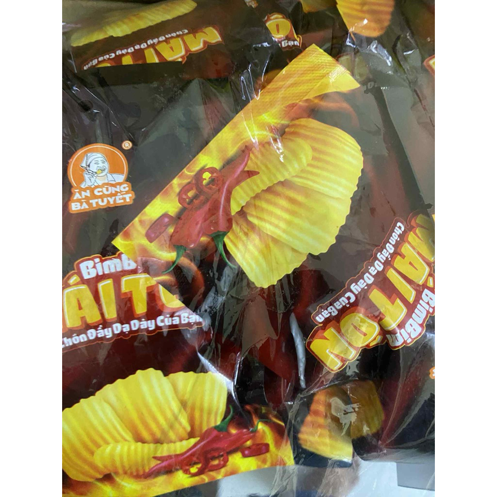 Combo 10 Gói Bim Bim Mái Tôn - Ăn Cùng Bà Tuyết (20gram/1gói)