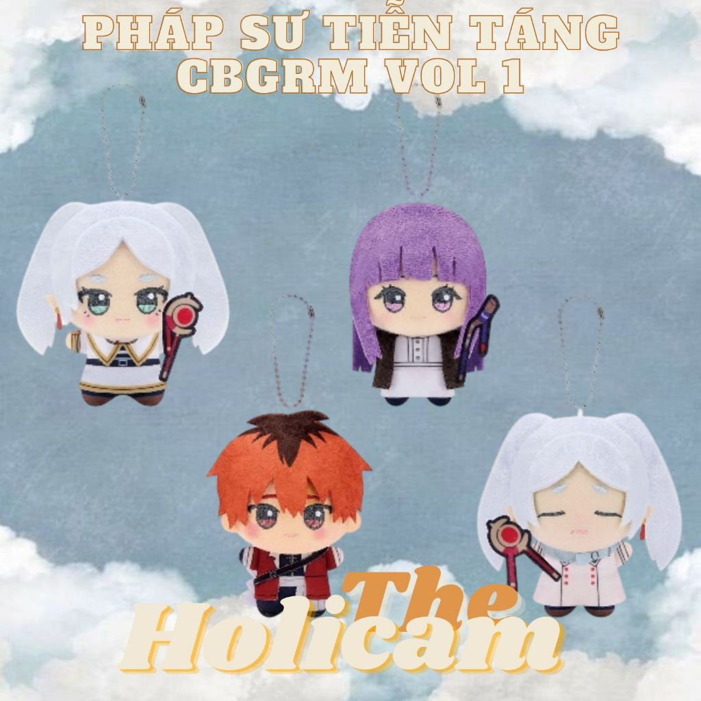 Gấu bông Chibigurumi Cbgrm Phim Hoạt hình Anime Pháp Sư Tiễn Táng Frieren vol 1