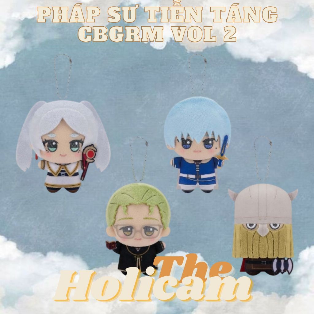 Gấu bông Chibigurumi Cbgrm Phim Hoạt hình Anime Pháp Sư Tiễn Táng Frieren vol 2