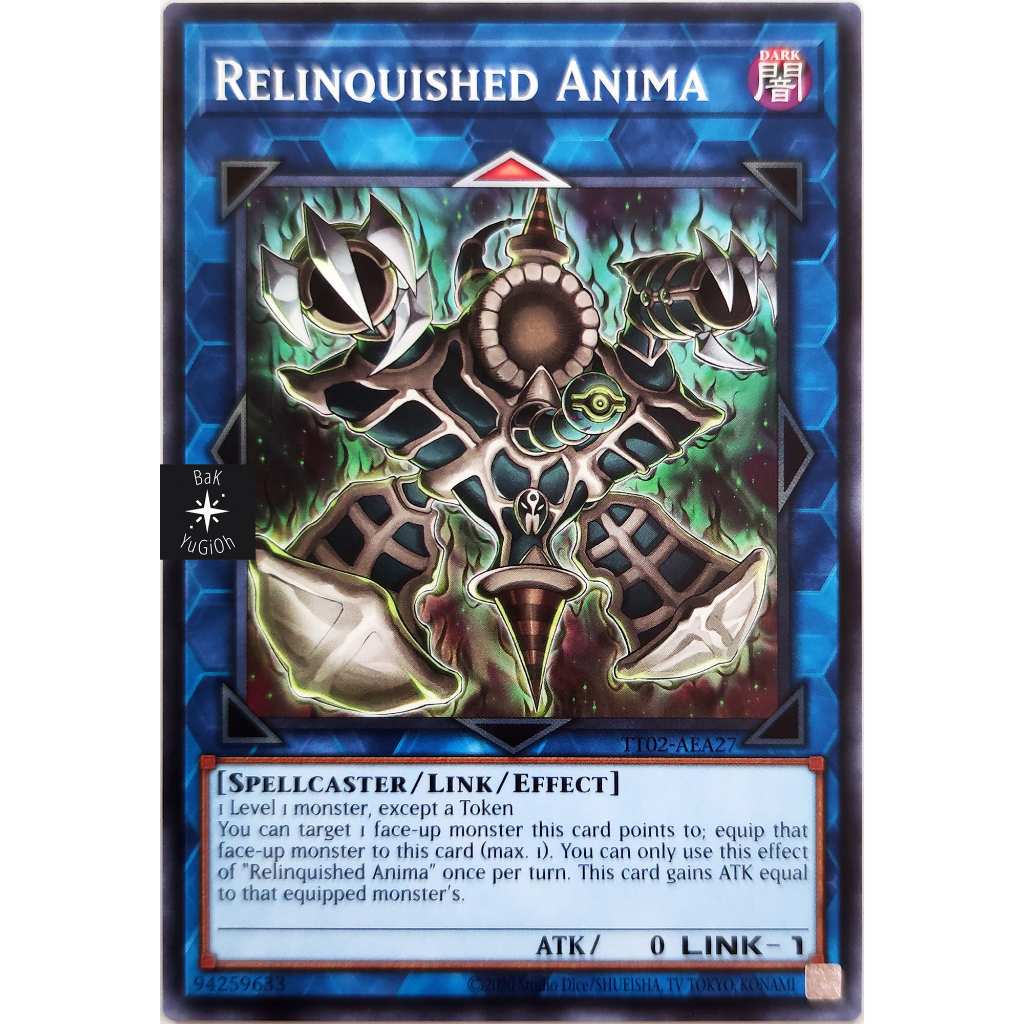 [BaK Yu-Gi-Oh] [Thẻ Bài Chính Hãng] Relinquished Anima |AE| Common