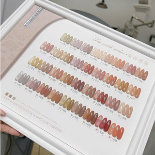  Set Sơn Gel Thạch Đục Rabia 35 Màu Cao Cấp ,Chất Sơn Đặc Mướt - Kèm Bảng Màu 