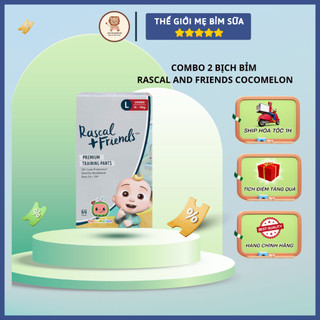   Thế Giới Mẹ Bỉm Sữa  Combo 2 Bịch Bỉm Rascal and Friends Cocomelon đủ size mềm mại êm ái cho bé - thegioimebimsua 