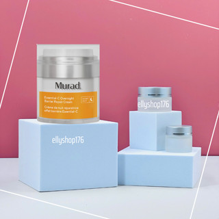 [Tester] Kem dưỡng đêm phục hồi, làm sáng và thải độc da Murad Essential-C Overnight Barrier Repair Cream - Ellyshop176