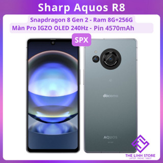 Điện thoại Sharp Aquos R8 (SPX) - Snapdragon 8 Gen 2 Màn Pro IGZO OLED 240Hz
