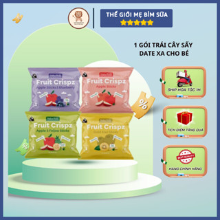   Thế Giới Mẹ Bỉm Sữa  1 gói trái cây sấy date xa cho bé - thegioimebimsua 