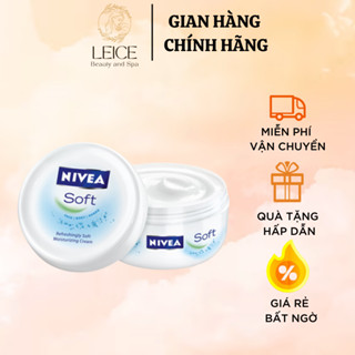  Kem Dưỡng Ẩm Cho Da NIVEA Soft Dưỡng Da Mặt và Toàn Thân Giúp Da Mềm Mịn 