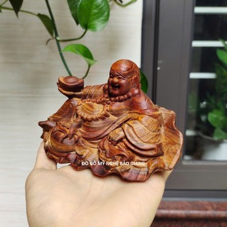 Tượng phật di lặc bằng gỗ