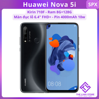  Điện thoại Huawei Nova 5i  SPX  ram 8G 128G - Kirin 710F bản Quốc tế 