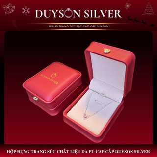  Hộp da PU cao cấp đựng vòng cổ Hộp đựng trang sức lắc tay DUYSON SILVER -KHÔNG BAO GỒM TRANG SỨC  BOXPU1-DC-GIFT  
