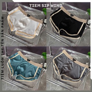 Quần sịp đùi, quần lót nam chất liệu lụa băng mềm mát co giãn giãn 4 chiều thấm hút mồ hôi WIND PER