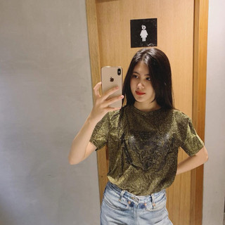 Áo Thun in Logo Basic Xuất Xịn