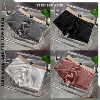 Quần sịp đùi, quần lót nam chất liệu lụa băng mềm mát co giãn giãn 4 chiều thấm hút mồ hôi tốt WIND PER