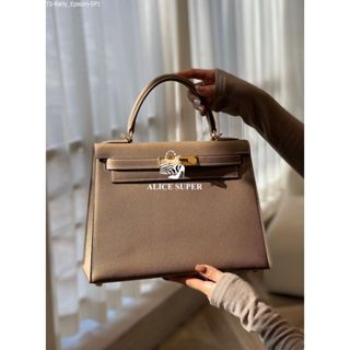Hm KELLY Super1 [20 MÀU] Size 25cm, da Epsom - Túi xách nữ da thật cao cấp Full Box [T5-Kelly_Epsom-SP1]