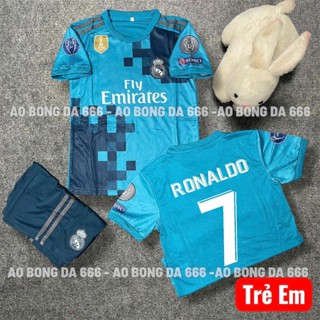 Áo Bóng Đá, Áo Đá Banh CLB Real Madrid 2017/2018 - Vải Mè Thái Cao Cấp Chuẩn Thi  Đấu - in Sẵn,