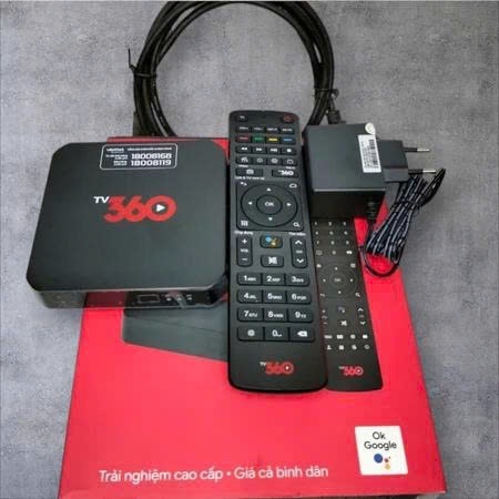 IP952- Box tivi Viettel 360 - Úp Rom ATV [Xem Truyền Hình-Youtube-Bóng Đá-Miễn Phí] Điều Khiển Giọng