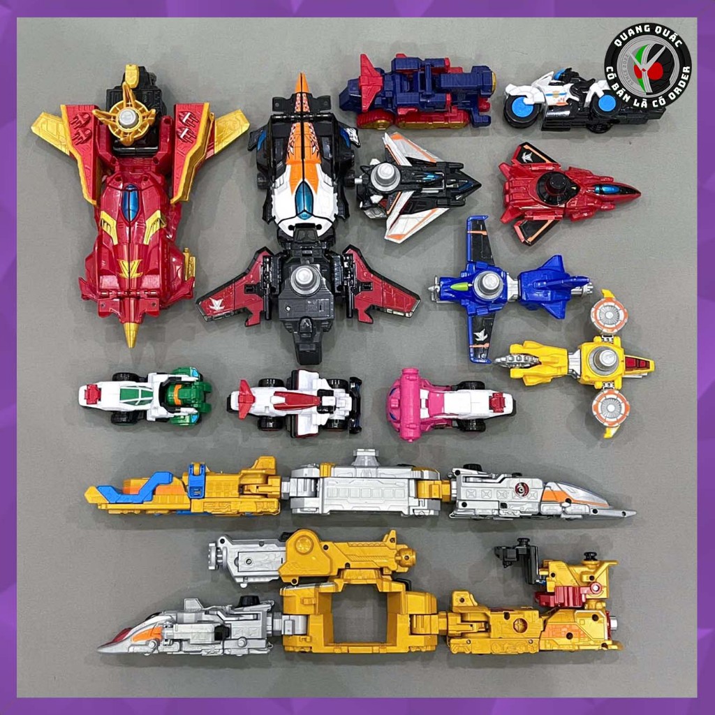 [HÀNG MỚI VỀ] Mô hình đồ chơi chính hãng DX VS Changer - DX Lupinranger VS Patranger