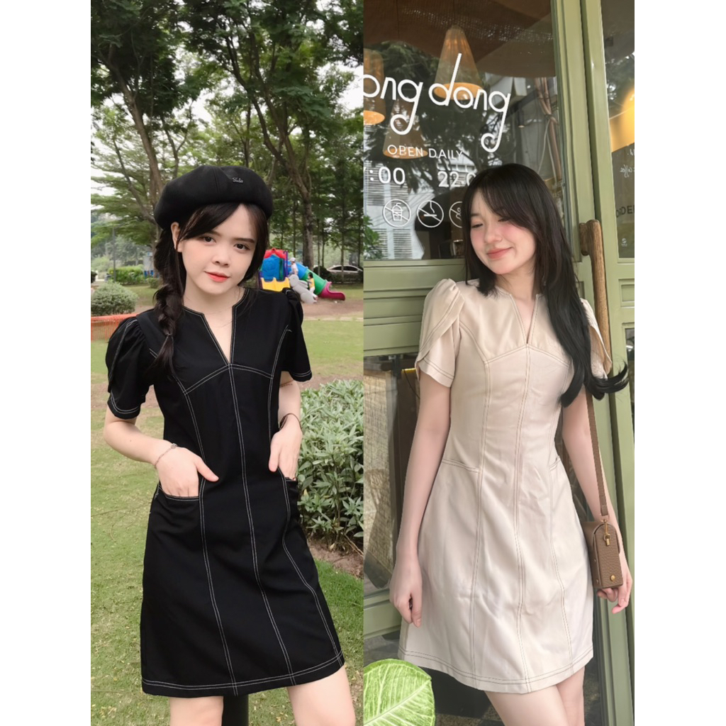 Đầm đột chỉ có túi