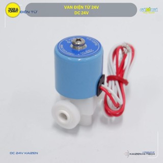 Van điện từ đấu nhanh 24v, vỏ thép, dùng cho máy lọc nước RO gia đình