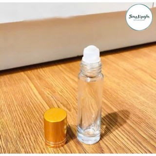 KHO SỈ (COMBO 100) Vỏ chai Bi Lăn Thủy Tinh Trong xuốt  5ml-10ml