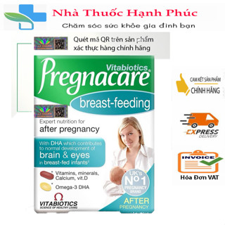   Có QR Code  Vitamin tổng hợp cho mẹ bầu sau sinh breast feeding Pregnacare  84 viên  