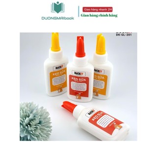 Keo dán giấy - keo sữa  Duckey cao cấp dung tích 40ml -Mã DK-GL-201