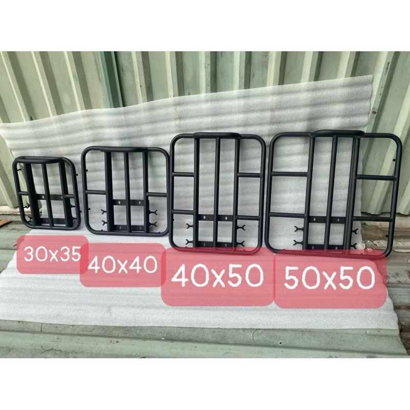 Baga chở hàng chế gắn xe Lead 125 2017-2025, SH Mode 13-19 và xe có 4 ốc tương tự, baga trượt 30