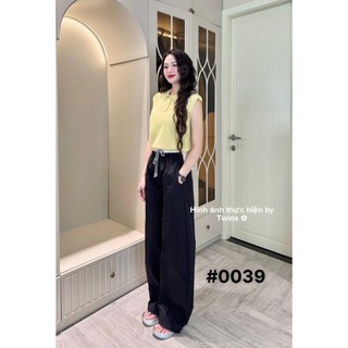 Quần Dài Nữ Cạp Thun Mix Màu Gấu Có Dây Điều Chỉnh Linh Hoạt Năng Động D0002