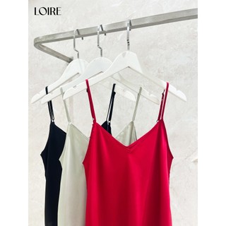 Bộ Ngủ 2 Dây Loirechic Lụa Cao Cấp Đơn Giản Thoải Mái BHDN01