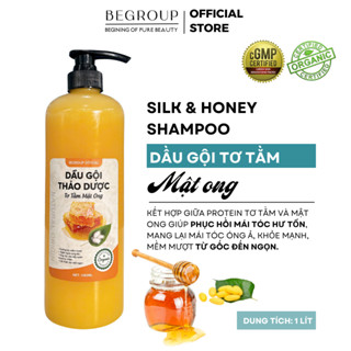   SIZE TO 1 LÍT - GIÁ SỈ SPA DƯỠNG SINH  DẦU GỘI TƠ TẰM MẬT ONG - Hỗ trợ phục hồi tóc hư tổn 