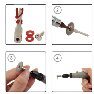 lưỡi cưa gỗ mini (tặng kèm trục nối) chân cán 2.25mm hoặc 3mm