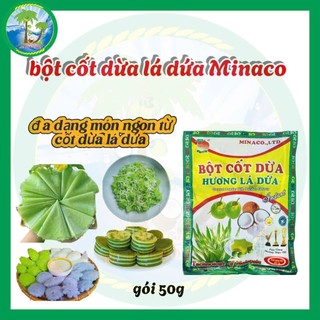 ( combo 2 gói)BỘT CỐT DỪA HÒA TAN SANCA[50gx 2]