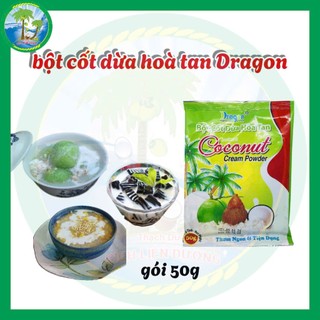 ( combo 2 gói)BỘT CỐT DỪA HÒA TAN SANCA[50gx 2]