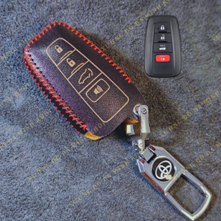 Bao Da Chìa Khóa Xe Toyota Cross, Camry, Altis đời mới nhất da bò thật 100% giá tốt