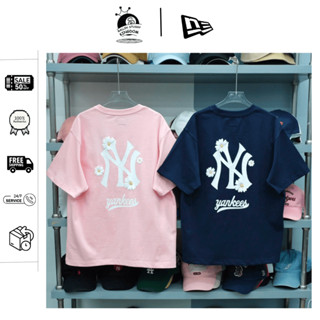 [New Era Chính Hãng] Áo Thun New Era Logo NY Hoạ Tiết Hoa - CHÍNH HÃNG 100% - MÃ 13765214