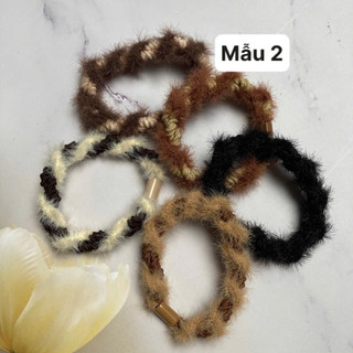 3 Dây buộc tóc nhiều hình nơ hình xoắn - DBT01