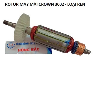 Rotor lắp máy mài crown 3002 ren