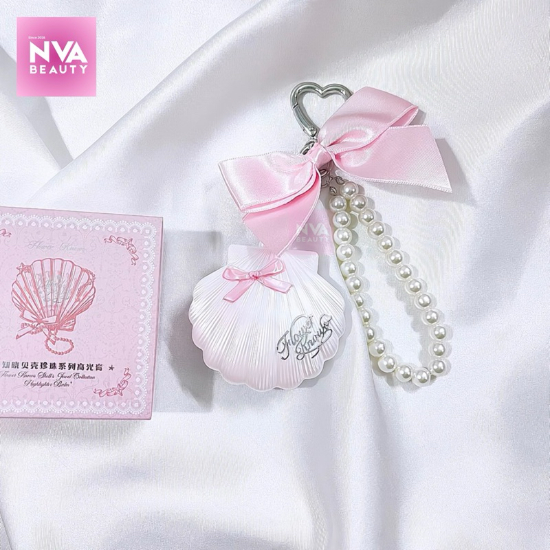 [Sẵn Hàng HCM] Móc Khoá Bắt Sáng Vỏ Trai Biển Cả Shell Jewell's Flower Knows