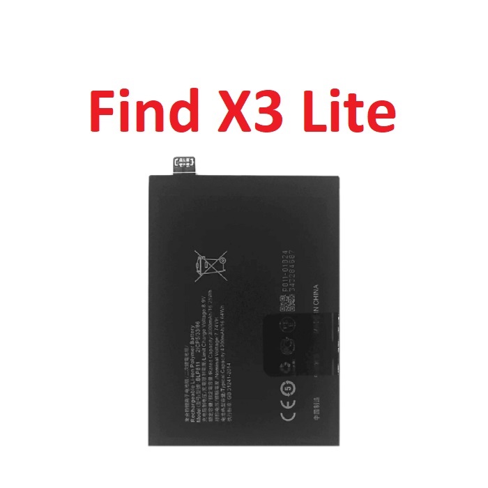 Pin Li-Polymer Oppo Find X3 Lite Mã BLP811 Dung Lượng 4200mAh New Thay Thế