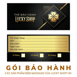 [GÓI BẢO HÀNH SỬA CHỮA 5 NĂM DÀNH CHO CÁC SẢN PHẨM CỦA LUCKY SHOP HN] đệm massage toàn thân