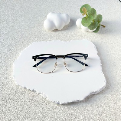 Gọng kính cận nam nữ LANI đa giác dáng bầu thời trang 9085 - Lắp mắt cận theo